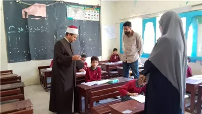 رئيس منطقة الإسماعيلية الأزهرية: لا شكاوى من امتحانات النقل اليوم (صور) 