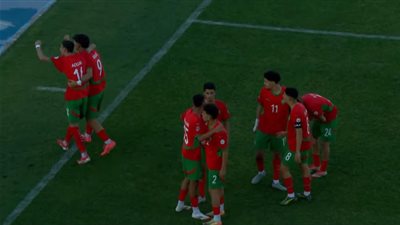 أمم أفريقيا للشباب، المغرب يتقدم على تونس بهدف في الشوط الأول