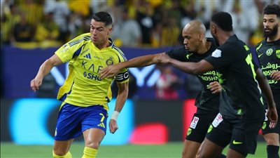 الدوري السعودي، النصر يتقدم على الاتحاد بثنائية في الشوط الأول 