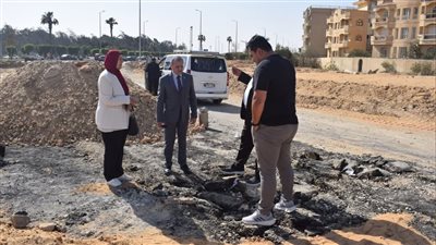 بعد المعاينة، نقابة المهندسين بالجيزة تكشف تفاصيل خطرة في انفجار خط غاز طريق الواحات
