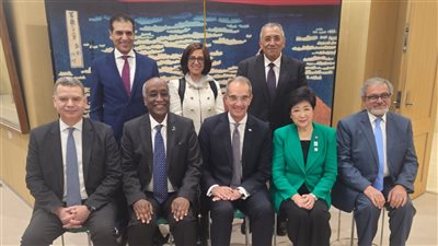 وزير الاتصالات يبحث مع محافظ طوكيو التعاون فى بناء القدرات الرقمية وريادة الأعمال 