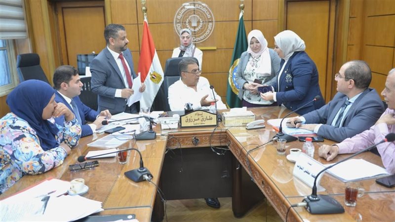 لقاء محافظ الدقهلية