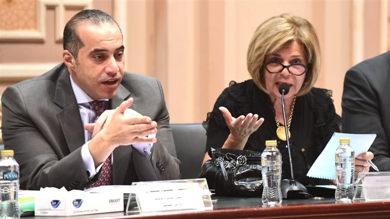 مشيرة خطاب والمستشار