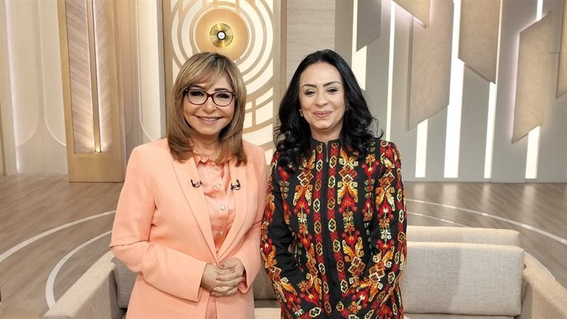 د. مايا مرسي مع الإعلامية