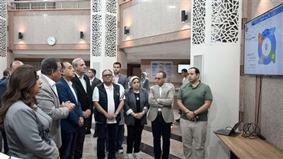 خلال جولة مدبولي بالغربية، وزير الصحة يستعرض أهم المشروعات بالمحافظة (صور)