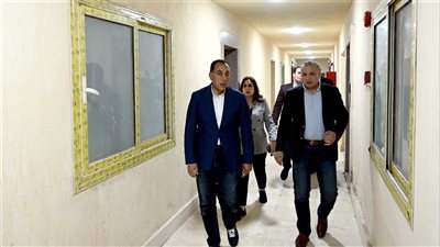 رئيس الوزراء يتفقد مركز أورام طنطا القديم 