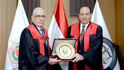 جامعة المنصورة تمنح النائب العام الدكتوراه الفخرية تقديرًا لإسهاماته في دعم العدالة