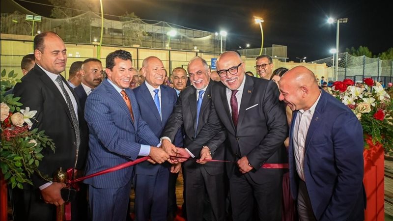 افتتاح 9 ملاعب بنادي