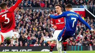 أتلتيك بيلباو يتقدم على مانشستر يونايتد بهدف في الشوط الأول بالدوري الأوروبي 