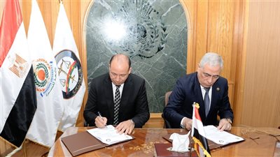 النائب العام ورئيس جامعة المنصورة يوقعان بروتوكول تعاون في مجالات التعليم والتدريب