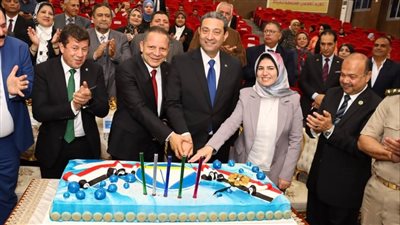 محافظ دمياط يشهد احتفالية العيد القومي ويهنئ أبناء المحافظة (صور) 