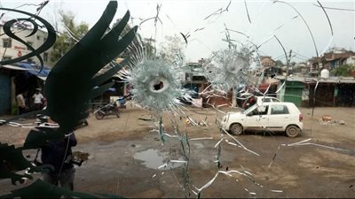 حرب باكستان، انفجارات في بلدة بارامولا بكشمير الهندية