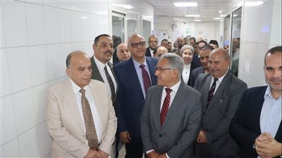 محافظ القليوبية يستقبل وفد لجنة الإدارة المحلية لتفقد مستشفى الناس
