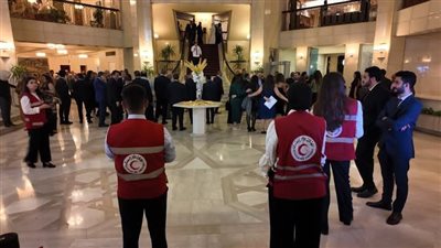 لتخصيص عائد أُمسية الأوبرا لدعم غزة، الهلال الأحمر يتوجه بالشكر لمؤسسة ساويرس 