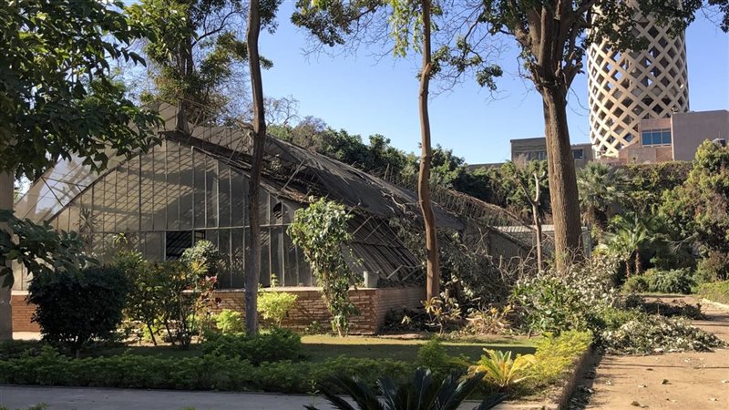 حديقة الزهرية بالزمالك،