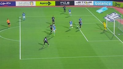 مروان حمدي يحرز التعادل لبيراميدز في شباك البنك الأهلي 