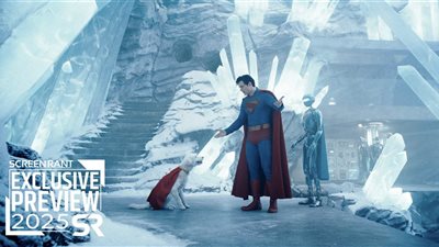 DC تشوق الجمهور لفيلم SUPERMAN الجديد