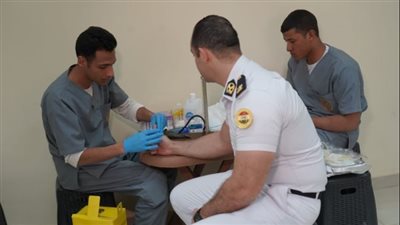 مديرية أمن القاهرة تنظم حملة للتبرع بالدم