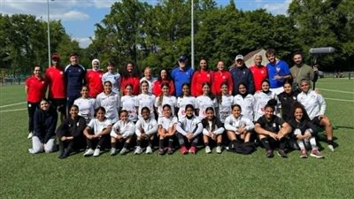 ختام معسكر المنتخب الوطني للكرة النسائية تحت 20 سنة في فرنسا 