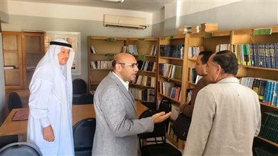 محمد ناصف يتفقد بيت ثقافة قاطية بشمال سيناء لمتابعة استعدادات افتتاحه