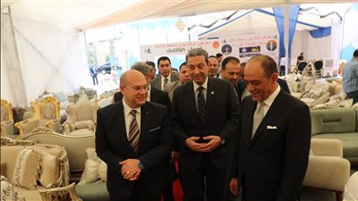 الجيزة تعلن افتتاح معرض اثاث دمياط بأرض المطاحن بحى بولاق الدكرور