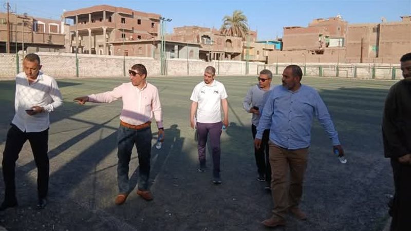 تطوير ملعب مركز شباب