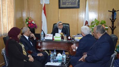 نائب محافظ الوادي الجديد تبحث إنشاء مدرسة تكنولوجيا التعدين التطبيقية