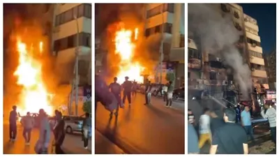 النيابة تأمر بسرعة إجراء التحريات وانتداب المعمل الجنائي في حريق مطعم مصر الجديدة 