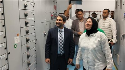 إنشاء محطة كهرباء جديدة بمستشفى أبو الريش المنيرة للأطفال (صور)