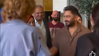 وفاء عامر عن لقائها بتامر حسني: من أجمل اللقاءات المحفورة في الذاكرة (فيديو)