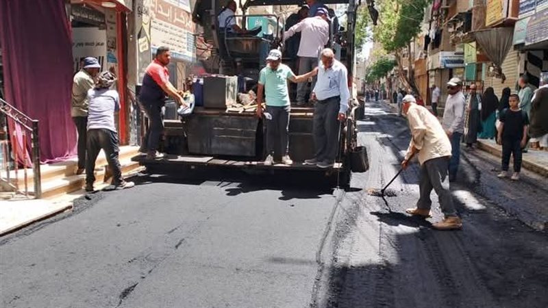 رصف شوارع البداري