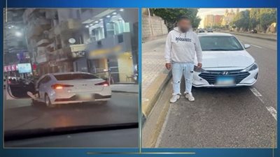 الداخلية تكشف ملابسات فيديو استعراضي بسيارة في الإسكندرية وتضبط السائق المخالف