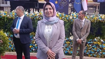 نائب محافظ دمياط تشارك في حفل سفارة الاتحاد الأوروبي بمناسبة يوم أوروبا