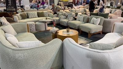 أسعار الصالون والرُّكنة بمعرض صنع في دمياط بمدينة نصر (فيديو)