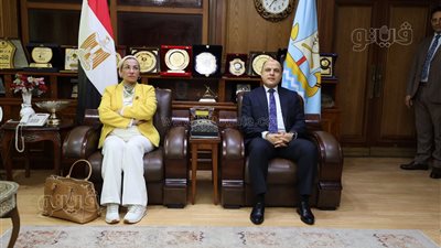 محافظ كفر الشيخ يستقبل وزيرة البيئة قبل مؤتمر الابتكار من أجل مستقبل أخضر 