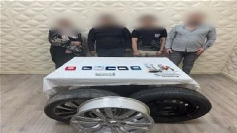  ضبط 6 لصوص لارتكاب