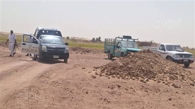 إزالة حالة تعدٍ جديدة على 3 أفدنة بباريس الوادي الجديد