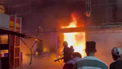 من مخلفات الحرب، ارتفاع عدد ضحايا حريق مخزن الخردة بشربين إلى 3 وفيات و3 مصابين