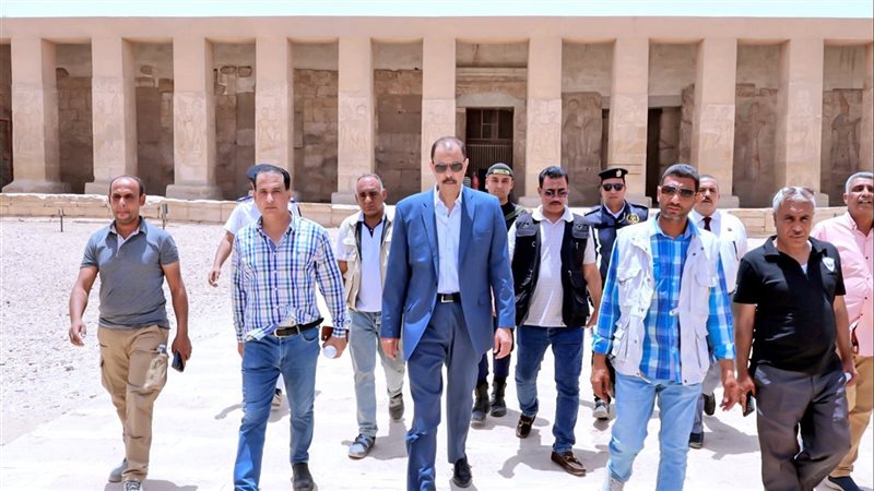 جانب من الزيارة