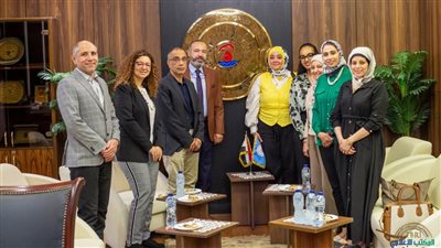 وفد منظمة الصحة العالمية يزور معهد تيودور بلهارس لبحث سبل التعاون المشترك