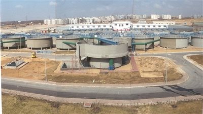 بدء رفع كفاءة مروقات محطة تنقية مياه الشرب بالشيخ زايد