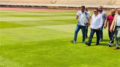 محافظ الدقهلية يتابع انتهاء أعمال المرحلة الأولى من تطوير استاد المنصورة (صور)