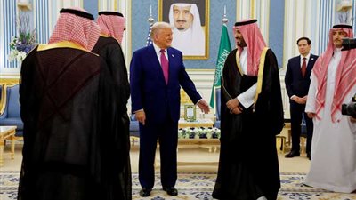 بدء اجتماع ترامب وأحمد الشرع في الرياض