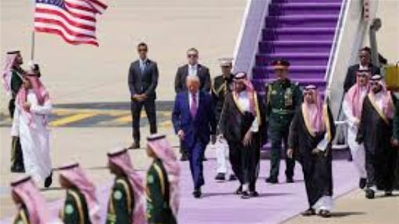 استقبال ترامب على