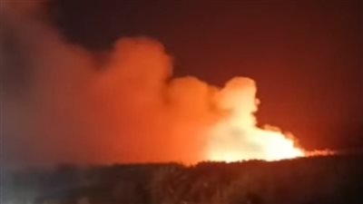 المرة الثانية خلال 24 ساعة، حريق هائل بكورنيش النيل في حلوان (صور)