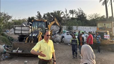 حملة موسعة على مخازن الخردة العشوائية بمدينة دمياط