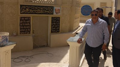 محافظ الدقهلية يتفقد مشروع تطوير ضريح الإمام الشعراوي بدقادوس