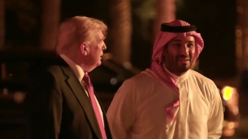 ترامب وبن سلمان،