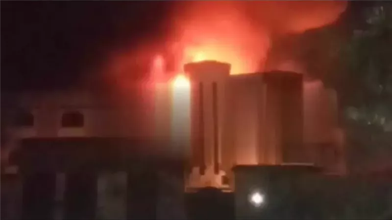 حريق محافظة الشرقية،