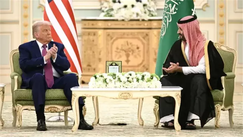 ترامب وولي العهد
